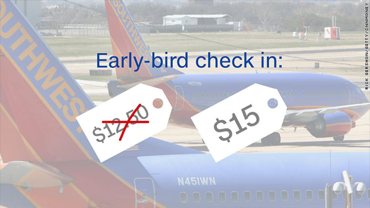 What is early bird special on Southwest?