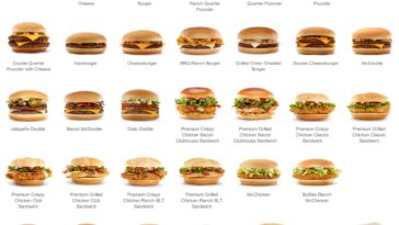 What is on the $2 menu at mcdonalds?