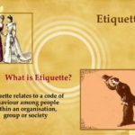 What is party etiquette?