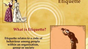 What is party etiquette?
