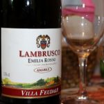 What is the alcohol content of lambrusco?