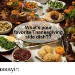 What is the least favorite Thanksgiving side dish?