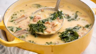 What is the most popular soup at Olive Garden?