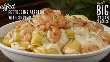 What kind of stuffed pasta does Olive Garden have?