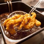 What oil is used for deep frying?