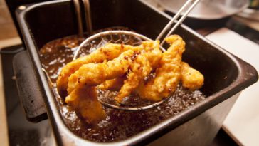 What oil is used for deep frying?