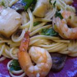 What seafood does Olive Garden serve?