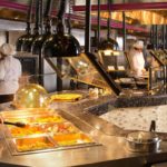 What should I eat first at a buffet?