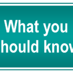 What should you not discuss?