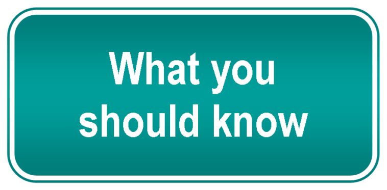 What should you not discuss?