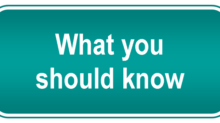 What should you not discuss?