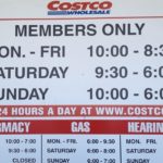 What time does Costco close on Sunday?
