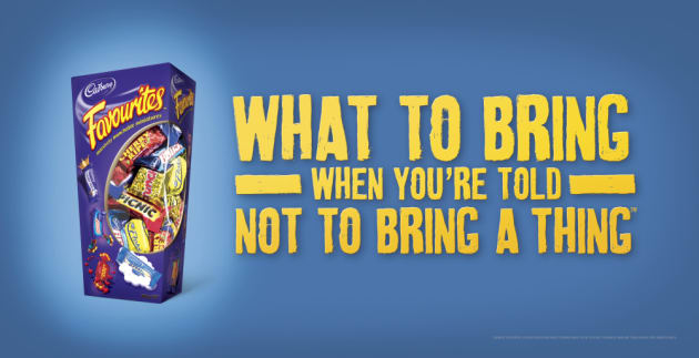 What to bring when you're told not to bring a thing?