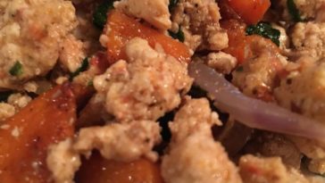 What's ground chicken?