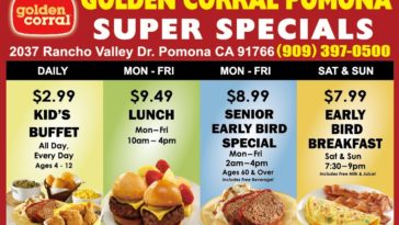 What's on the menu at Golden Corral?