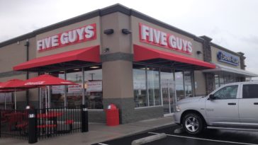 Which Five Guys locations are closing?
