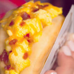 Which fast food uses real eggs?