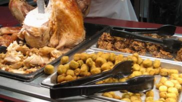 Who eats free at Golden Corral?