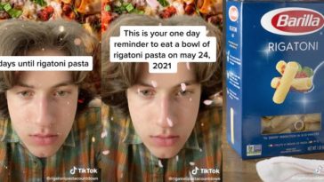 Who started a bowl of rigatoni pasta on May 24 2011?