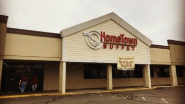 Why did the Hometown Buffet close?