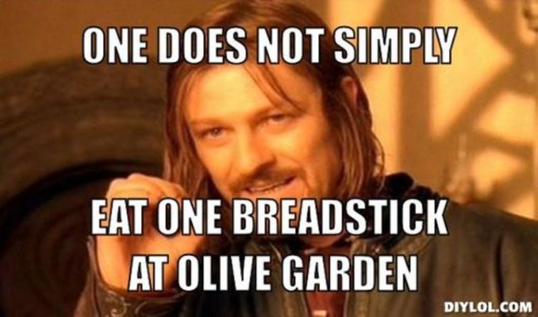 Why do I get sick when I eat Olive Garden?