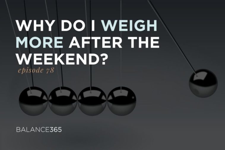 Why do I weigh more after Thanksgiving?