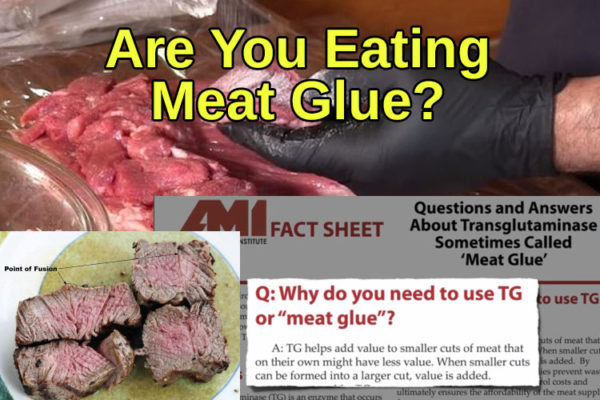 Why is meat glue banned?
