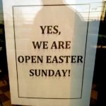 Will outback be open on Easter?