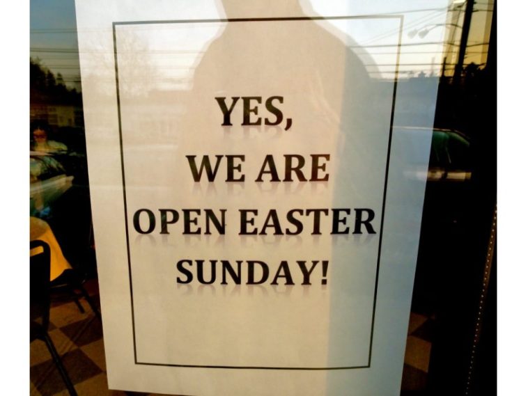 Will outback be open on Easter?