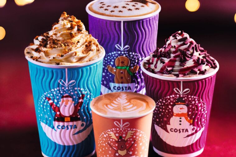 Are Costa Christmas drinks out?