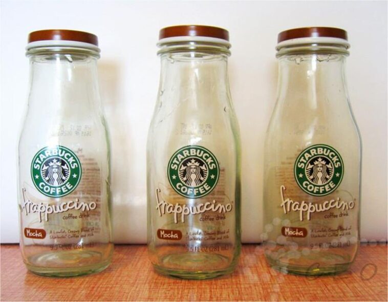 Are Starbucks bottles glass?