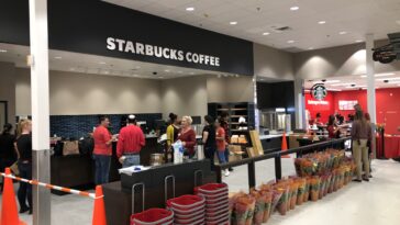 Are Target Starbucks real Starbucks?