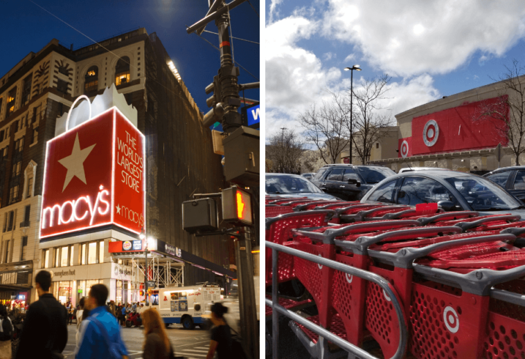 Are Target and Macy's owned by the same company?