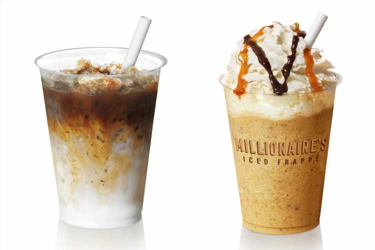 Are lattes sweeter than iced coffee?