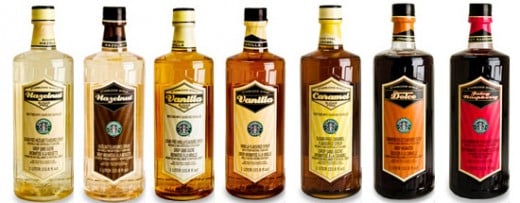 Are syrups free at Starbucks?