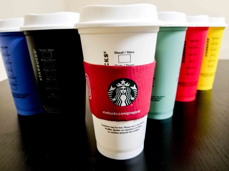 Czy kubki z ćwiekami Starbucks można myć w zmywarce?