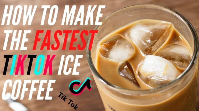 Can I get a ice coffee TikTok?
