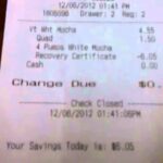 Can I get stars from my Starbucks receipt?