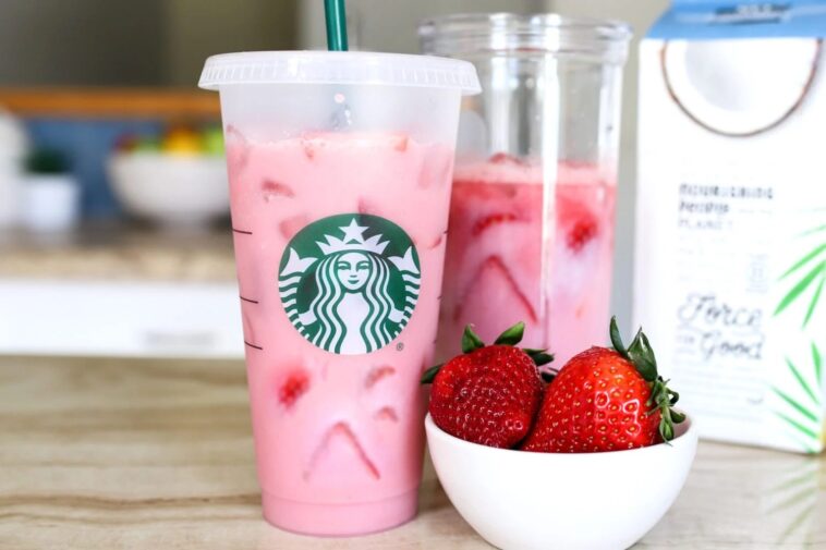 Can I just say pink drink at Starbucks?