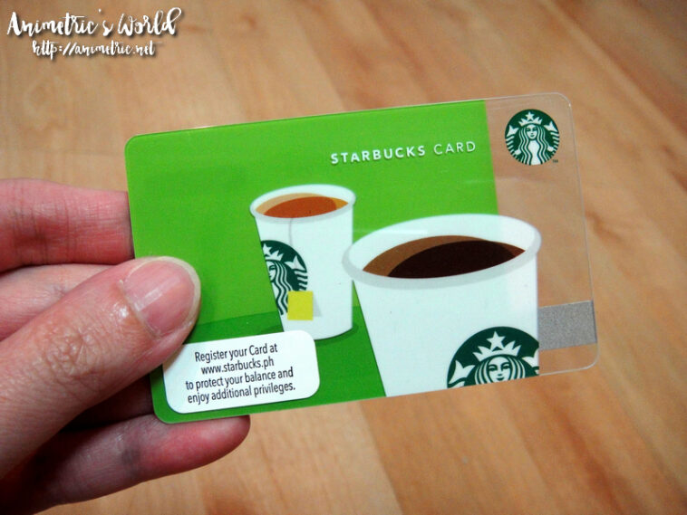 Can I use my Starbucks credit card anywhere?