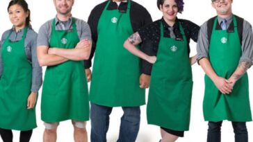 Can I wear my hair down at Starbucks?