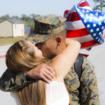 Can a girlfriend live on army base?