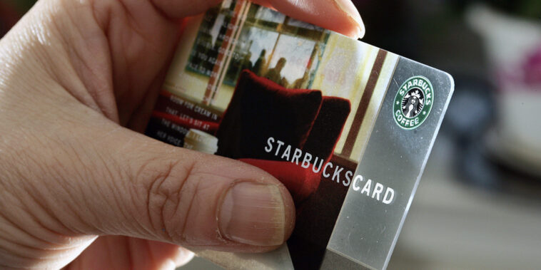 Can someone steal your Starbucks card?