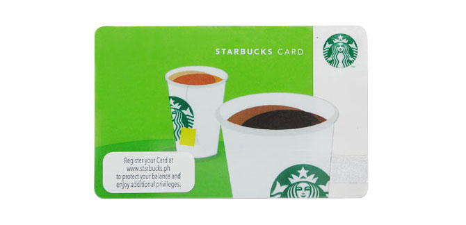 Can someone use my Starbucks card?