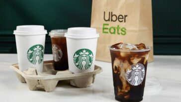 Can you connect Uber Eats to Starbucks?