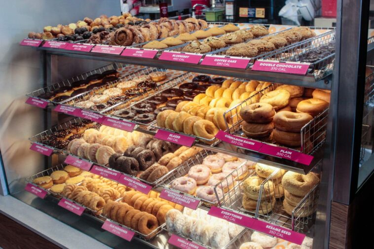 Can you enter Dunkin Donuts?