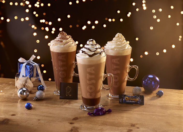 Can you get a caramel latte at Costa?