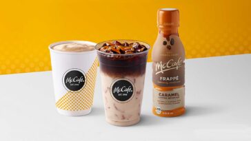 Can you get a hot caramel macchiato at McDonald's?
