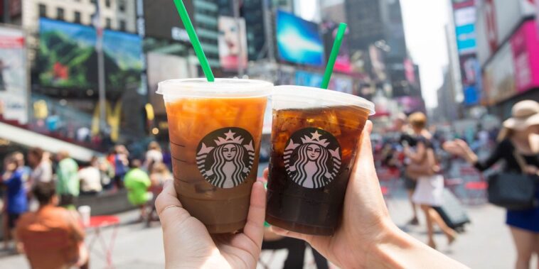 Can you order in advance for Starbucks?