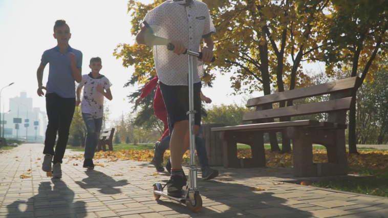 Can you ride a scooter in Central Park?